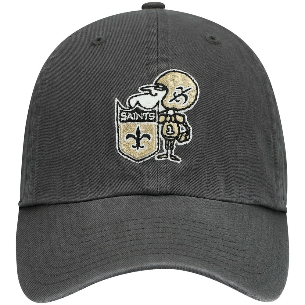 New Orleans Saints '47 Clean Up Adjustable Hat - Charcoal sale