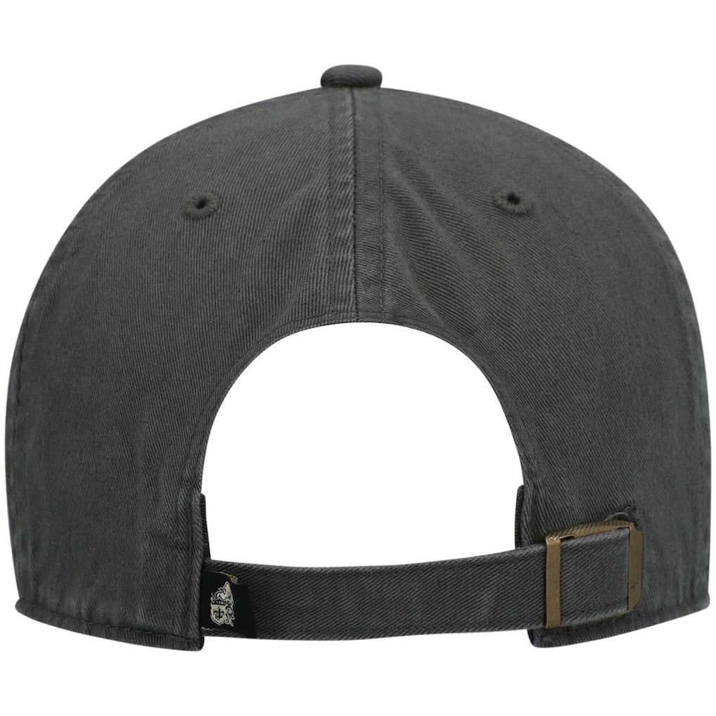 New Orleans Saints '47 Clean Up Adjustable Hat - Charcoal sale