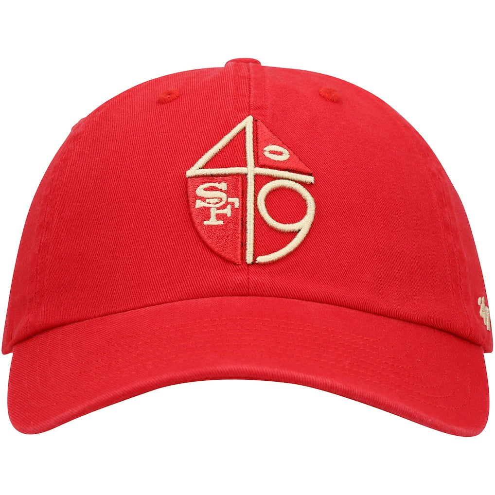 San Francisco 49ers '47 Clean Up Adjustable Hat - Scarlet cheap