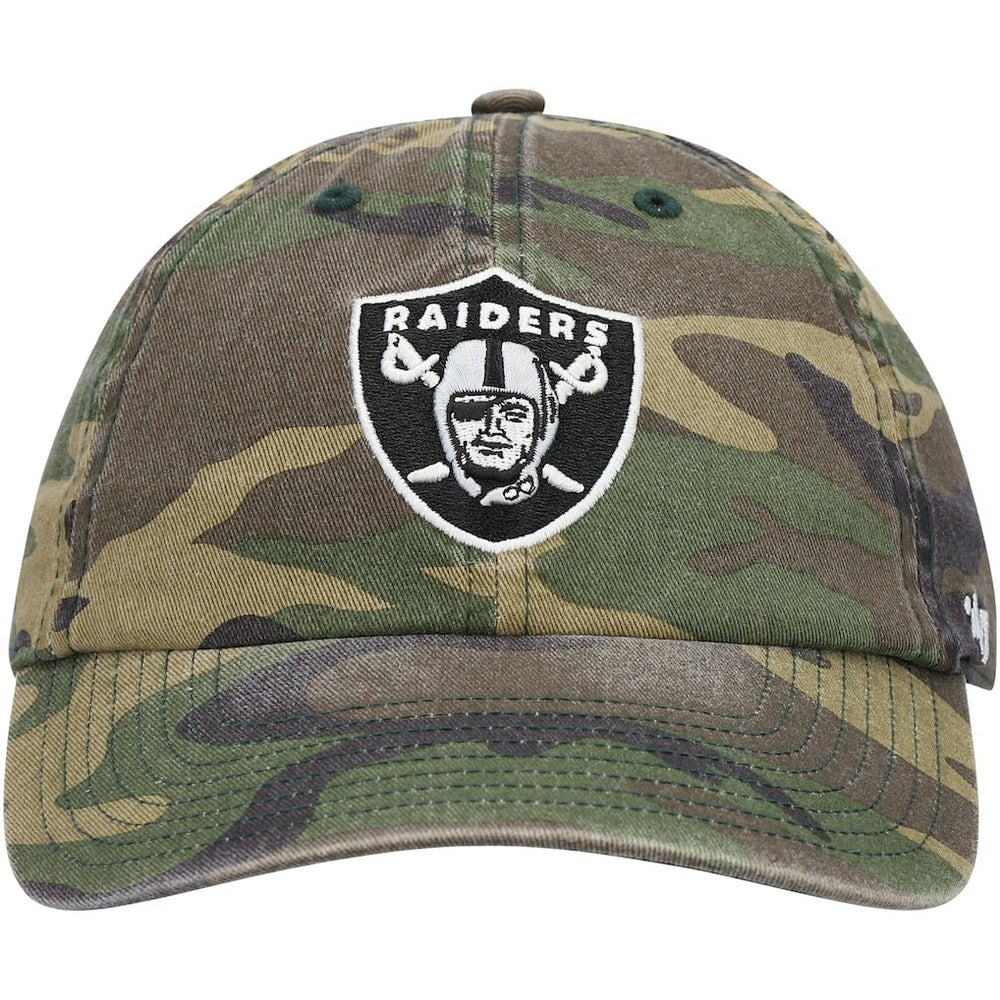 Las Vegas Raiders '47 Woodland Clean Up Adjustable Hat - Camo outlet