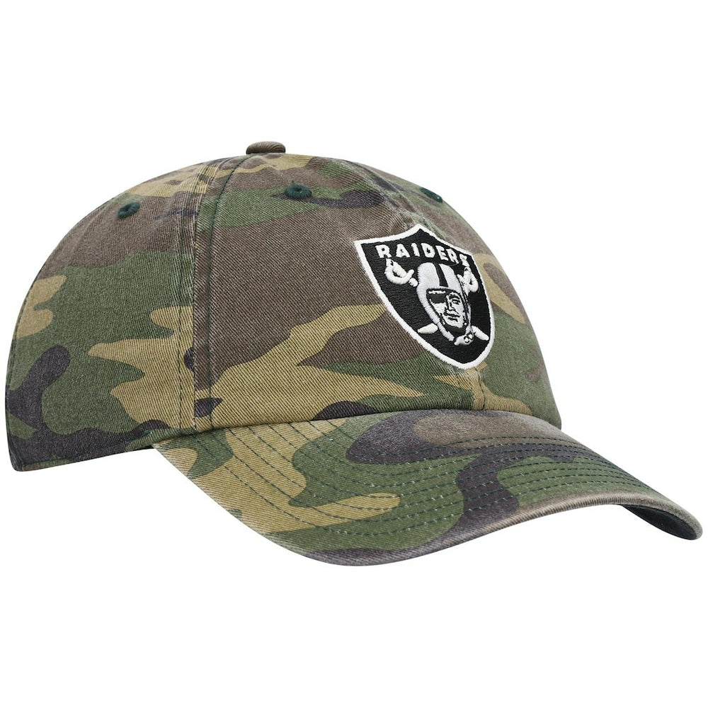 Las Vegas Raiders '47 Woodland Clean Up Adjustable Hat - Camo outlet
