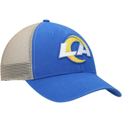 Los Angeles Rams '47 Flagship Logo MVP Snapback Hat - Royal/Natural cheap