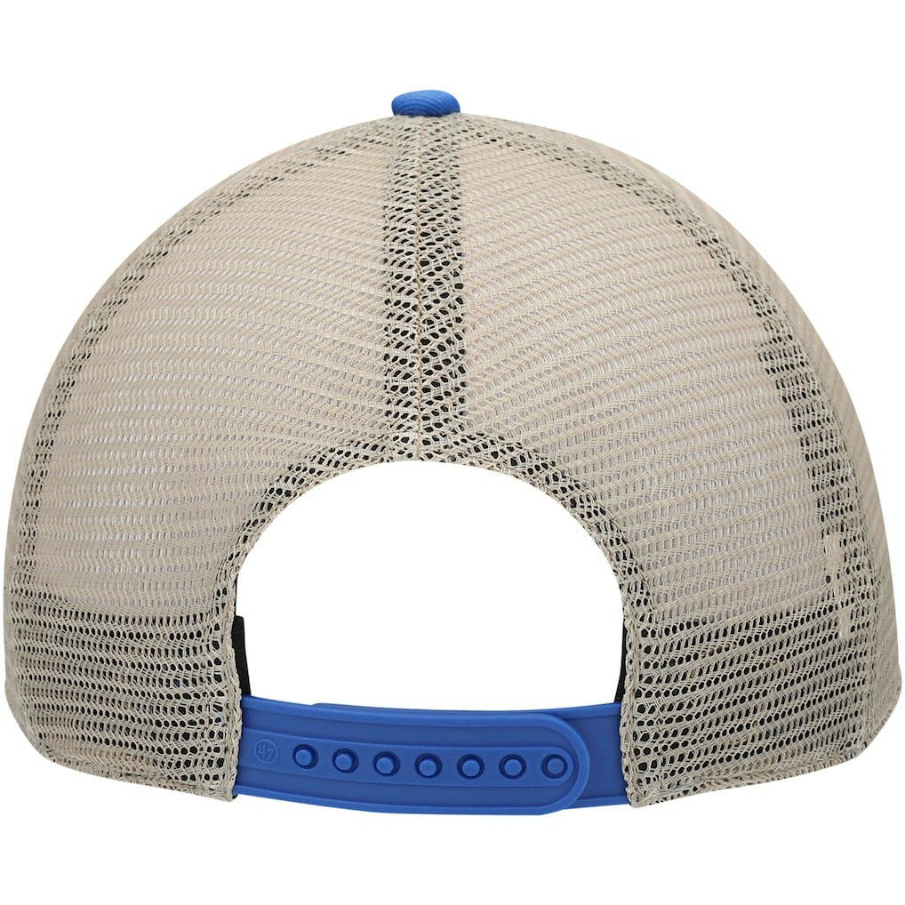 Los Angeles Rams '47 Flagship Logo MVP Snapback Hat - Royal/Natural cheap