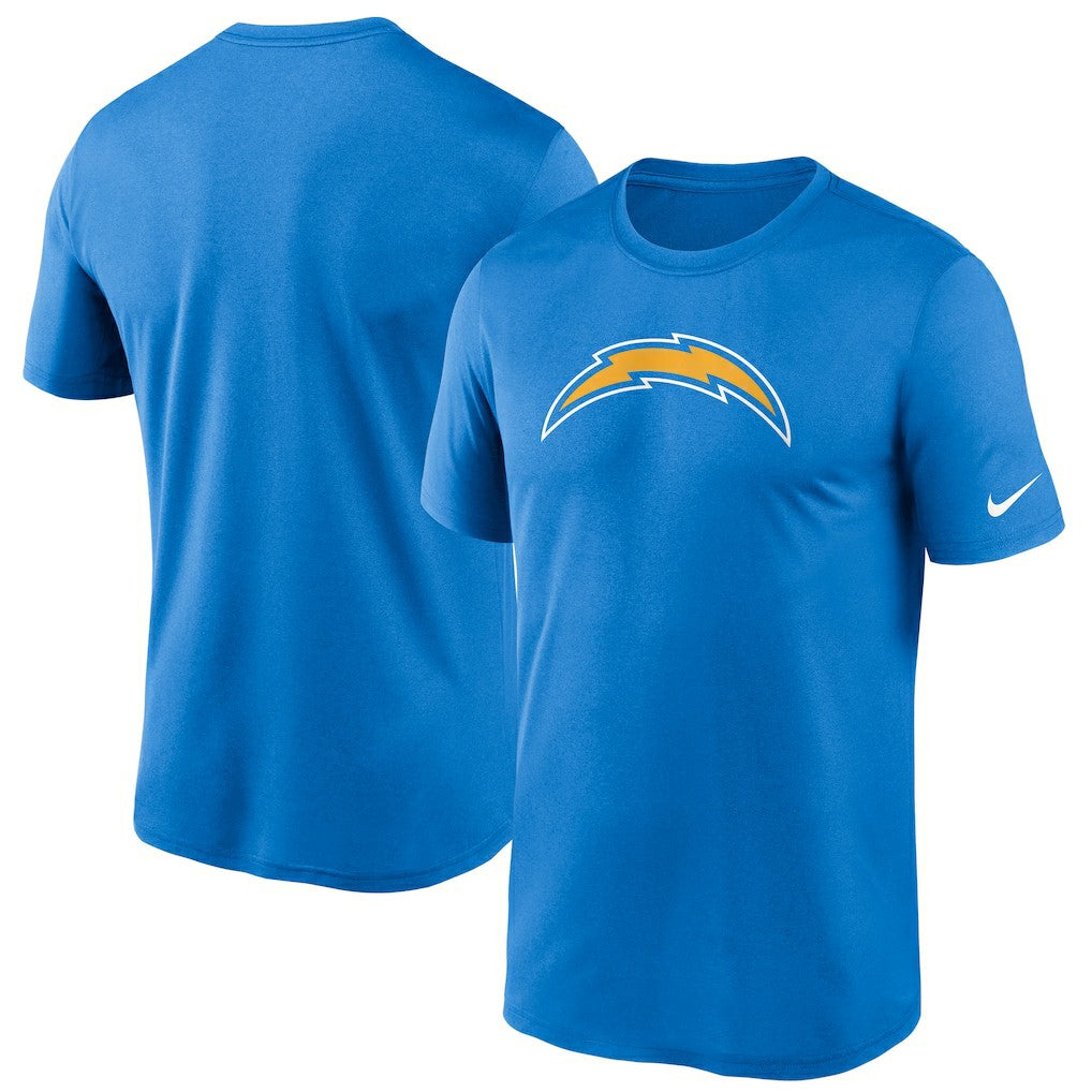 Los Angeles Chargers Logo Essential Legend Performance T-Shirt - Powder Blue on sale