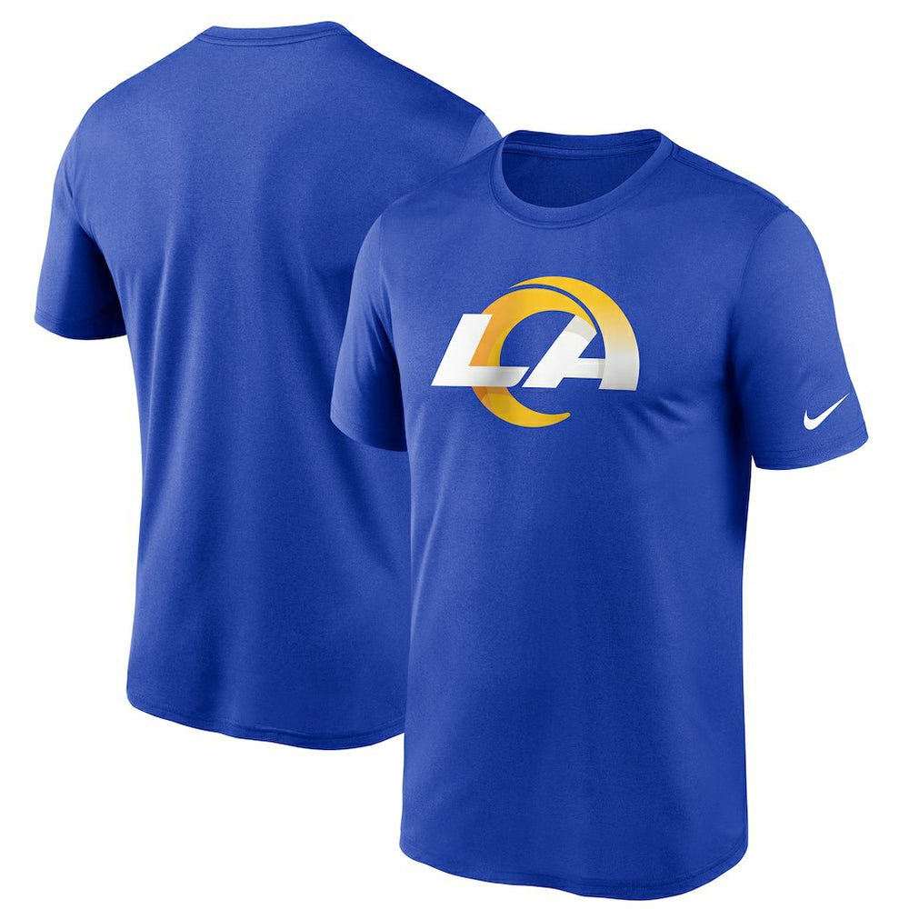 Los Angeles Rams Logo Essential Legend Performance T-Shirt - Royal on sale
