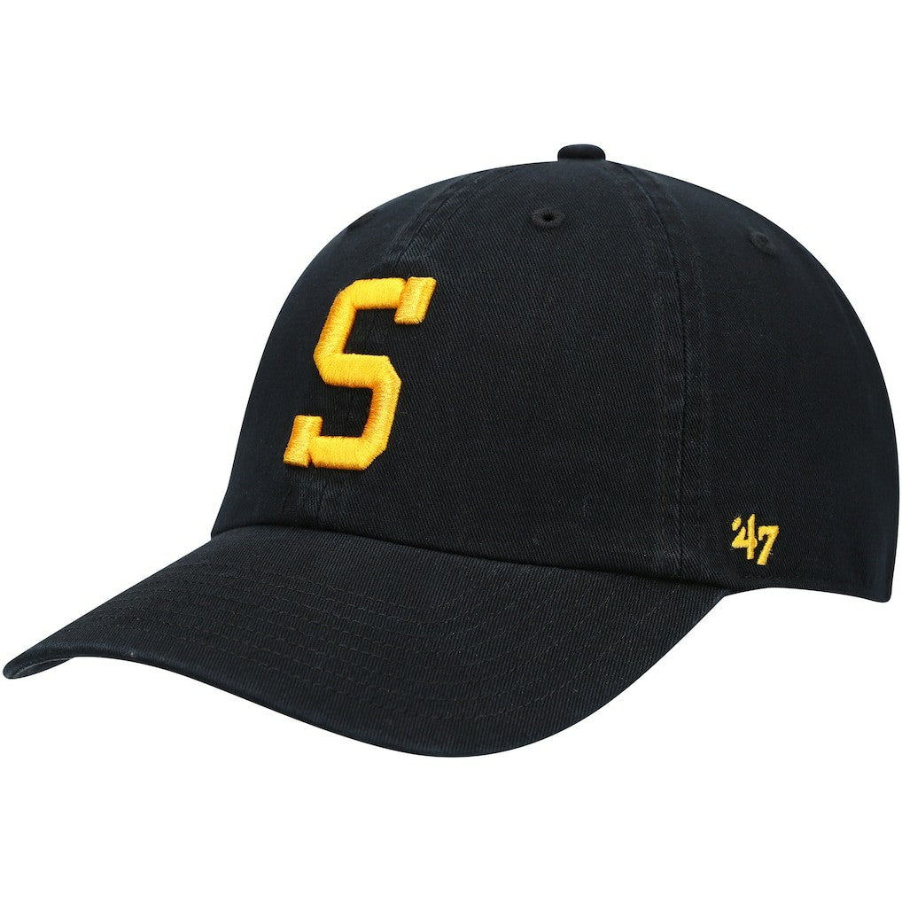 Pittsburgh Steelers '47 Clean Up Alternate Adjustable Hat - Black cheap