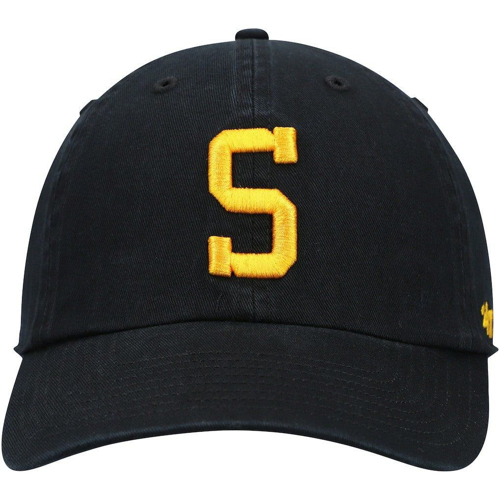 Pittsburgh Steelers '47 Clean Up Alternate Adjustable Hat - Black cheap