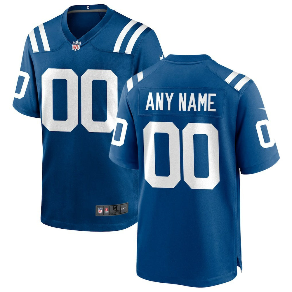Indianapolis Colts Custom Game Jersey - Royal outlet