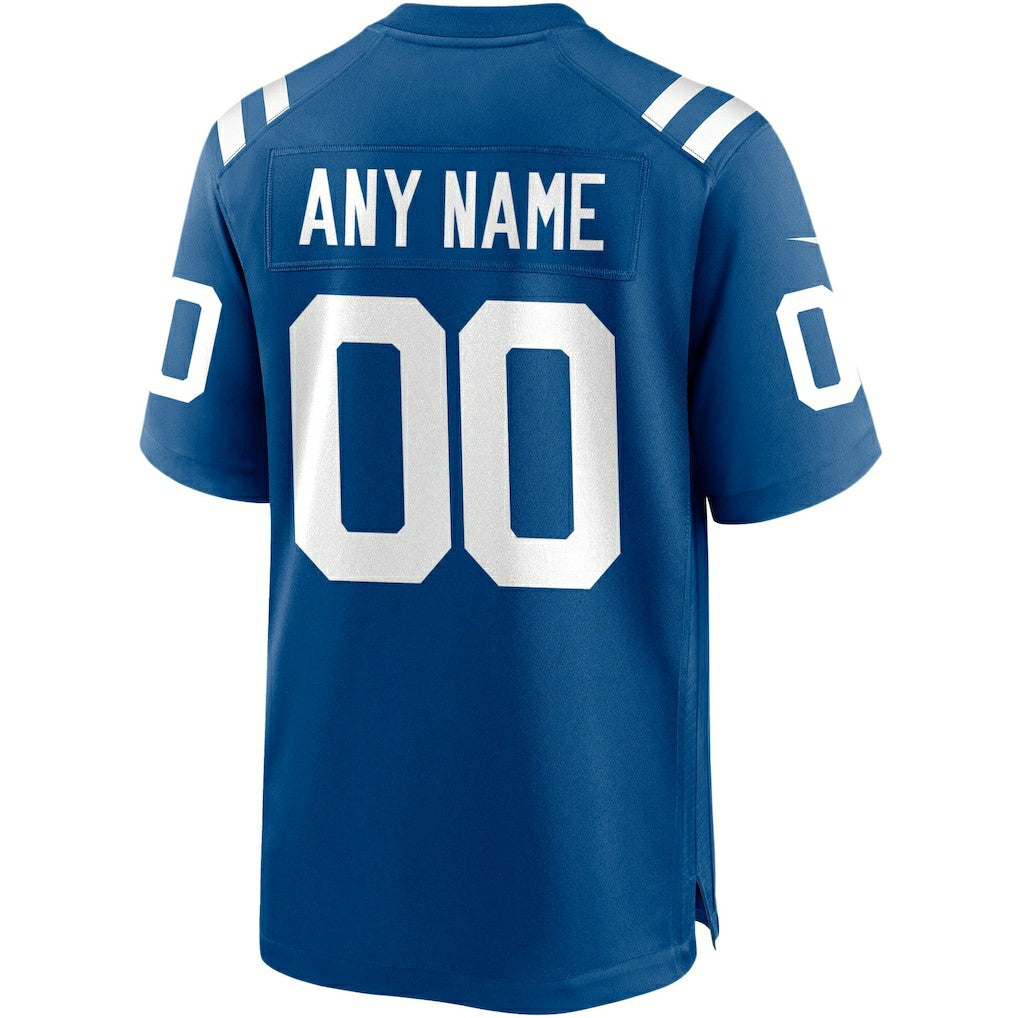 Indianapolis Colts Custom Game Jersey - Royal outlet