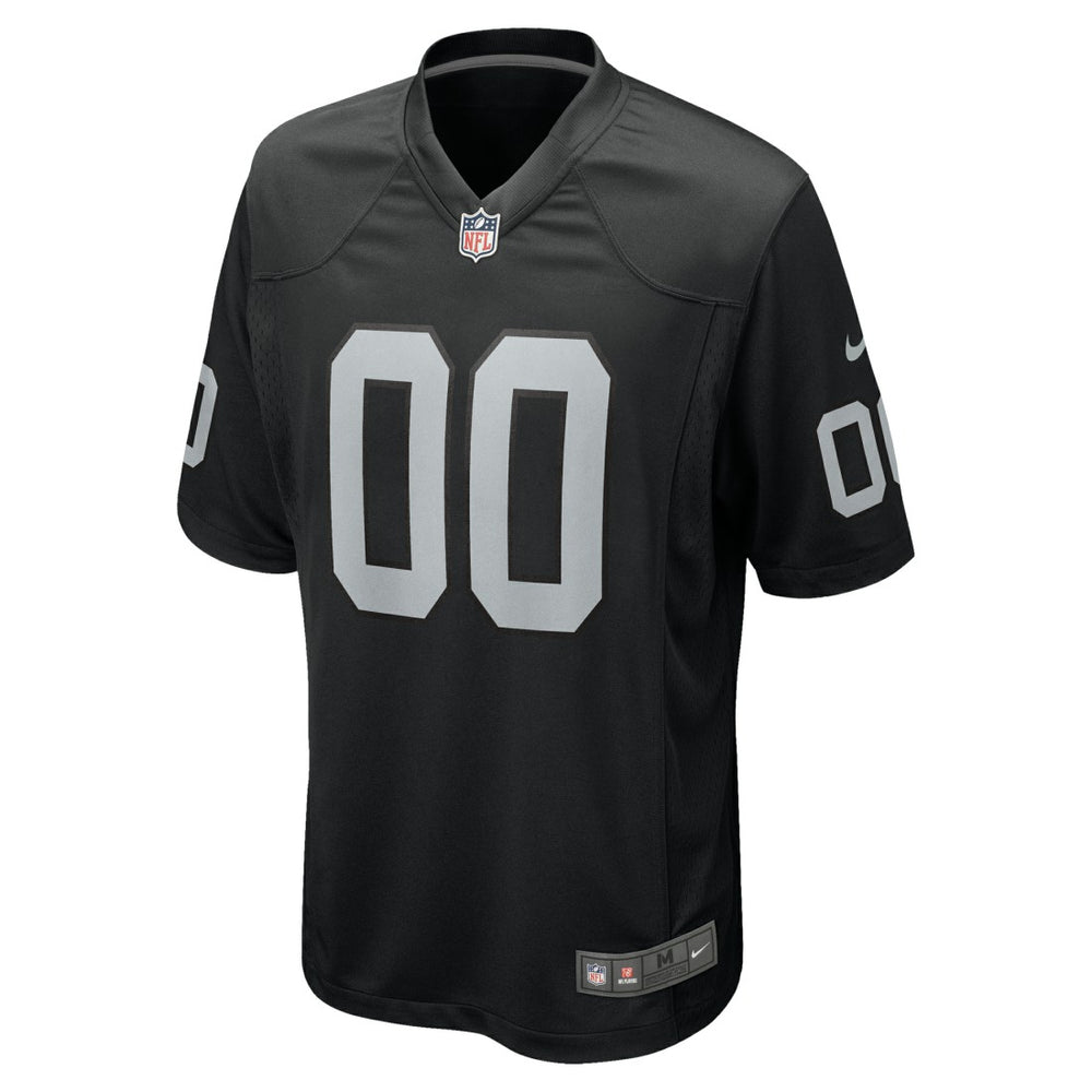 Las Vegas Raiders Custom Game Jersey - Black sale