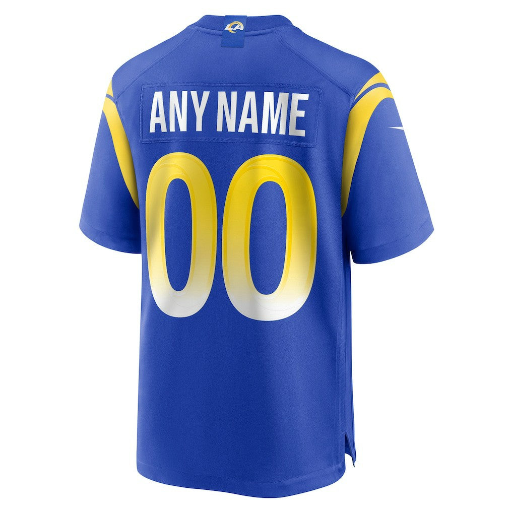 Los Angeles Rams Custom Game Jersey - Royal discount