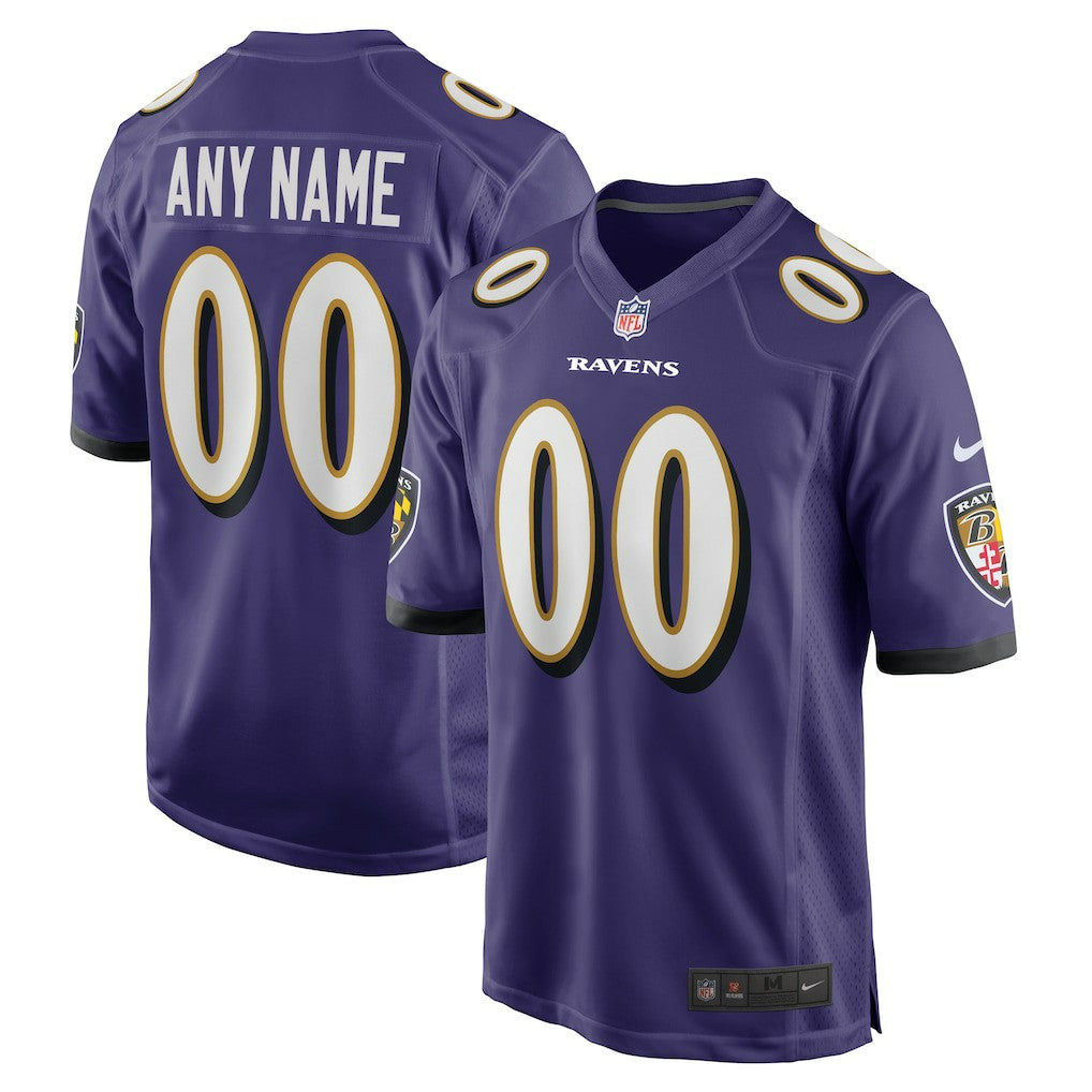 Baltimore Ravens Custom Game Jersey - Purple online