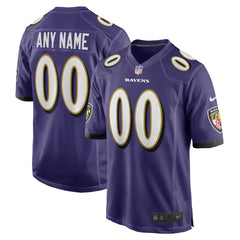 Baltimore Ravens Custom Game Jersey - Purple online
