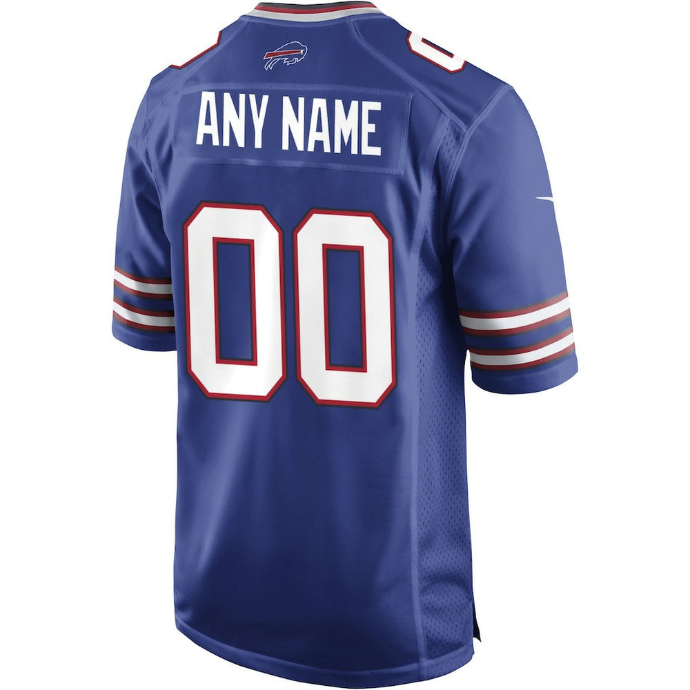 Buffalo Bills Custom Game Jersey - Royal sale