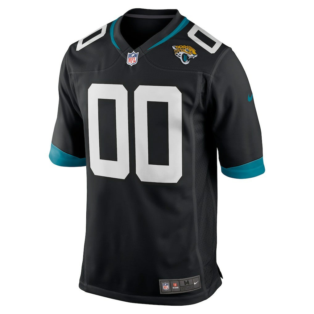 Jacksonville Jaguars Custom Game Jersey - Black discount
