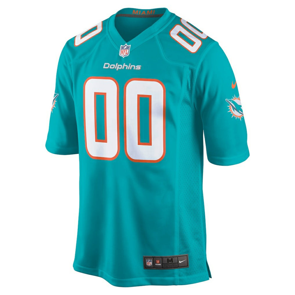 Miami Dolphins Custom Game Jersey - Aqua for sale