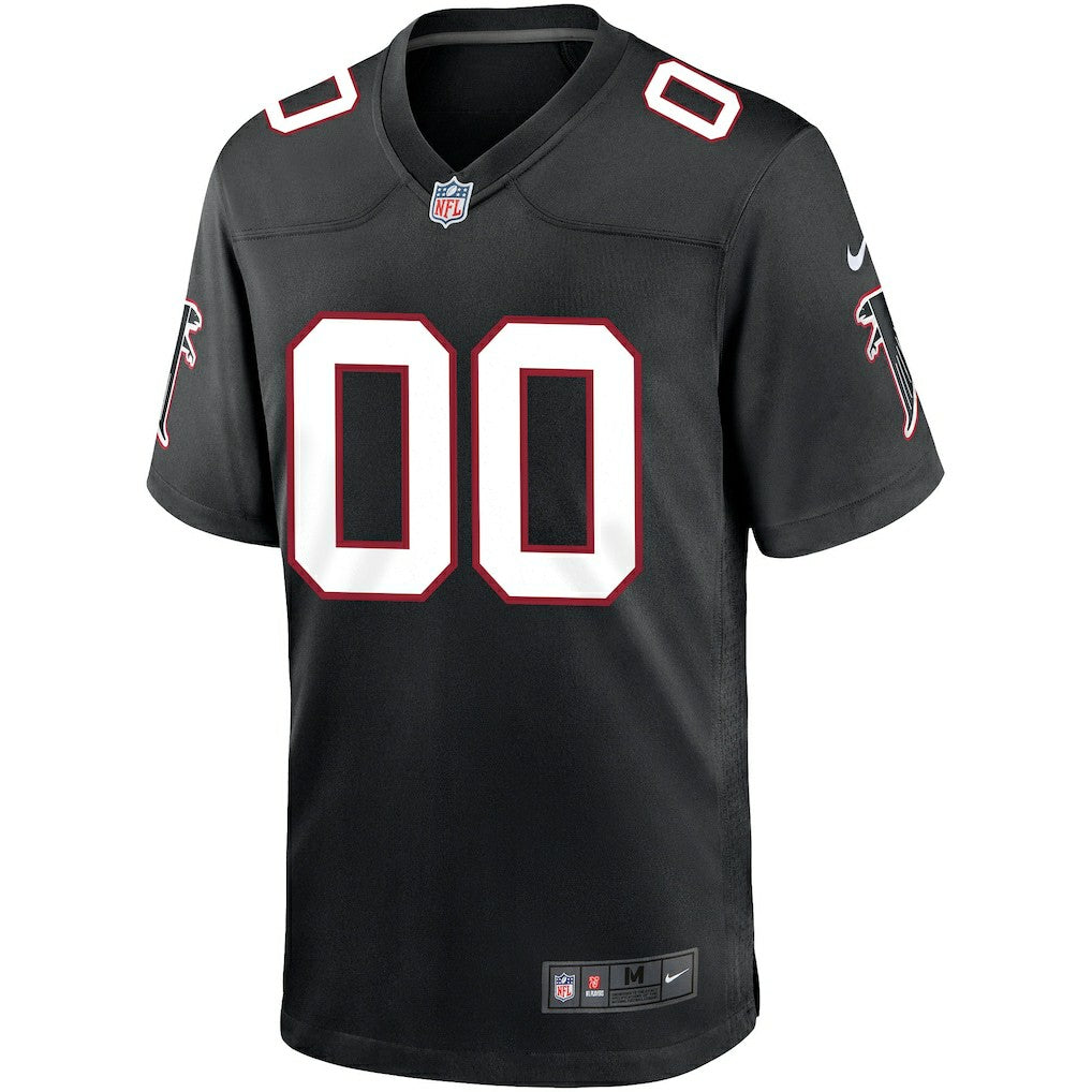 Atlanta Falcons Throwback Custom Game Jersey - Black for sale