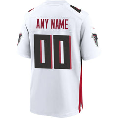 Atlanta Falcons Custom Game Jersey - White cheap