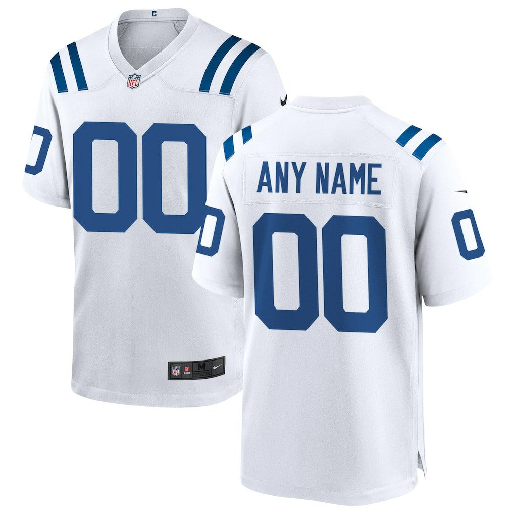 Indianapolis Colts Custom Game Jersey - White outlet