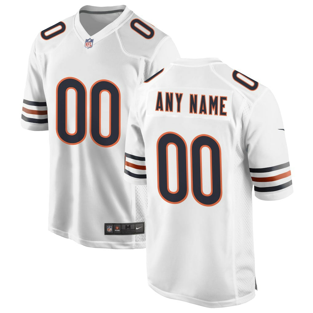 Chicago Bears Custom Game Jersey - White online