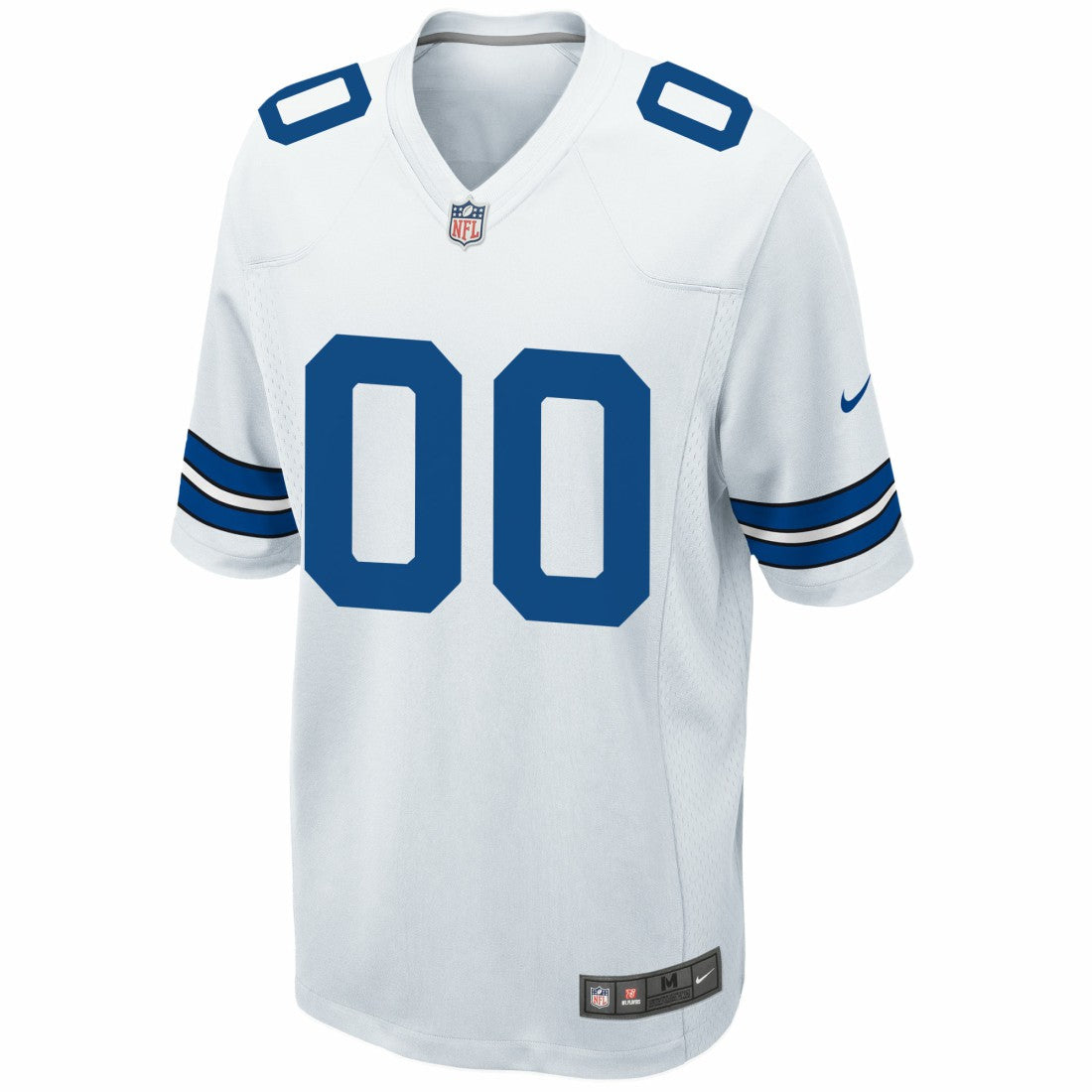 Dallas Cowboys Custom Game Jersey - White discount