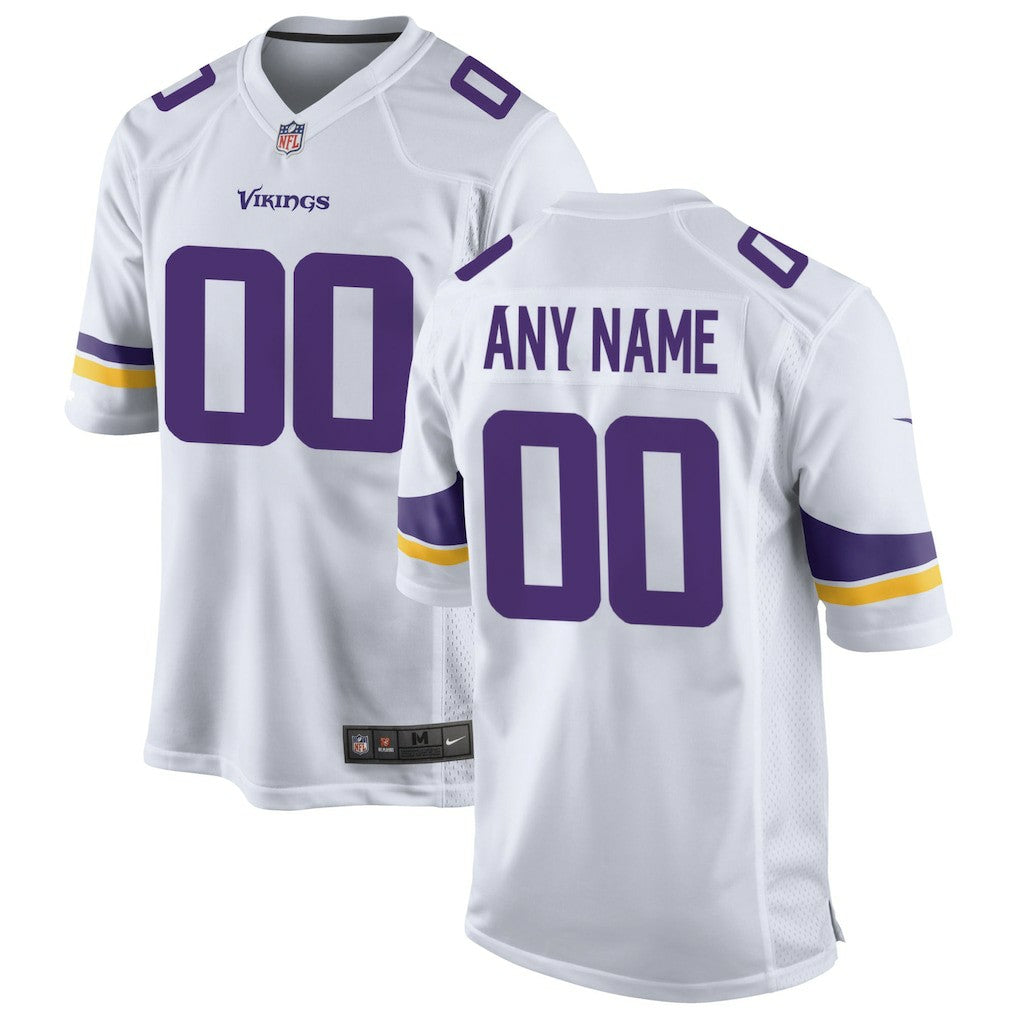 Minnesota Vikings Custom Game Jersey - White online