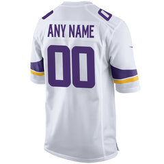 Minnesota Vikings Custom Game Jersey - White online