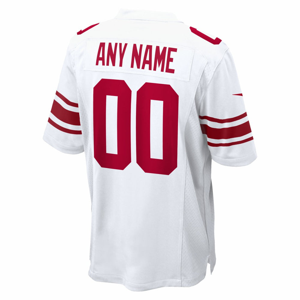 New York Giants Custom Game Jersey - White sale
