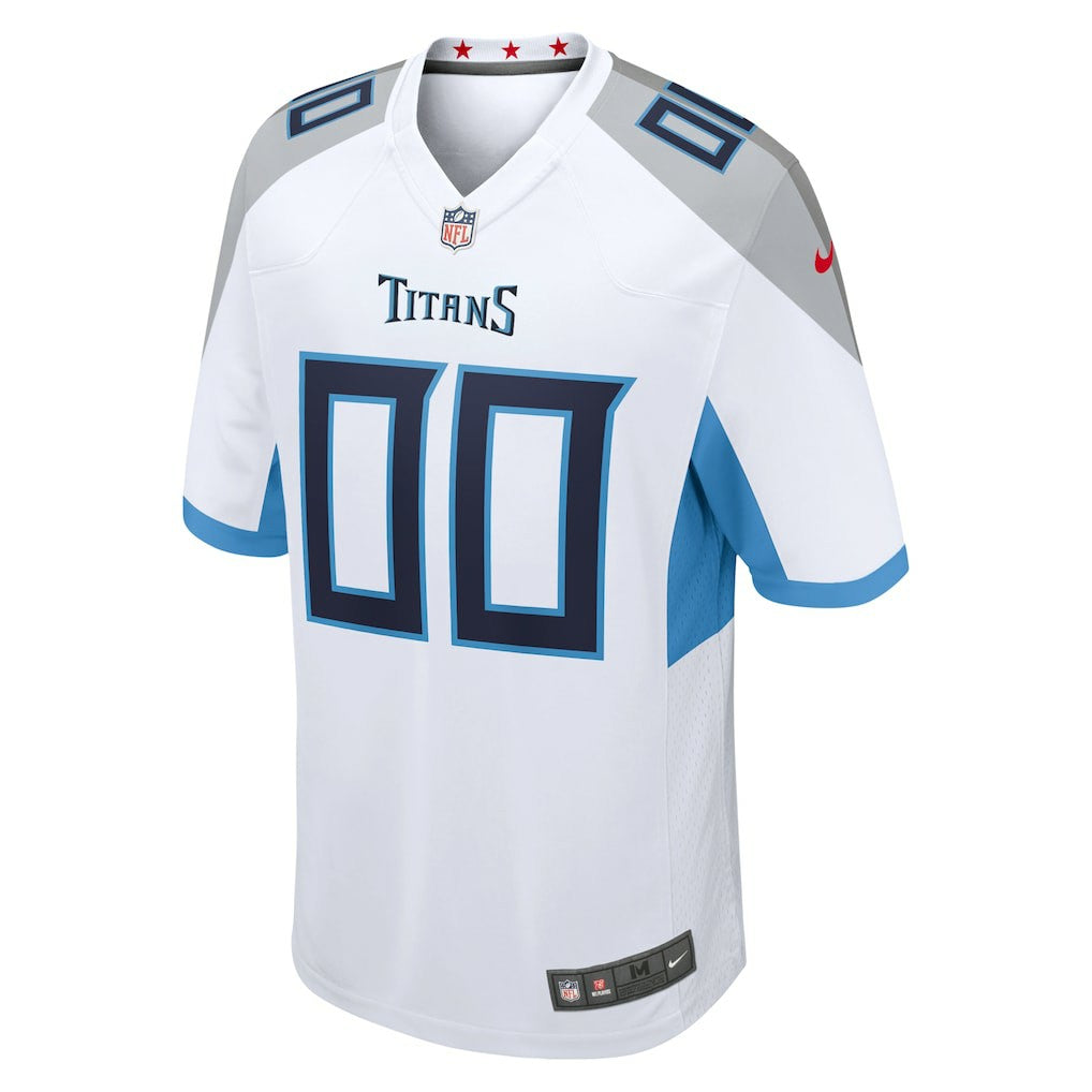 Tennessee Titans Custom Game Jersey - White for sale