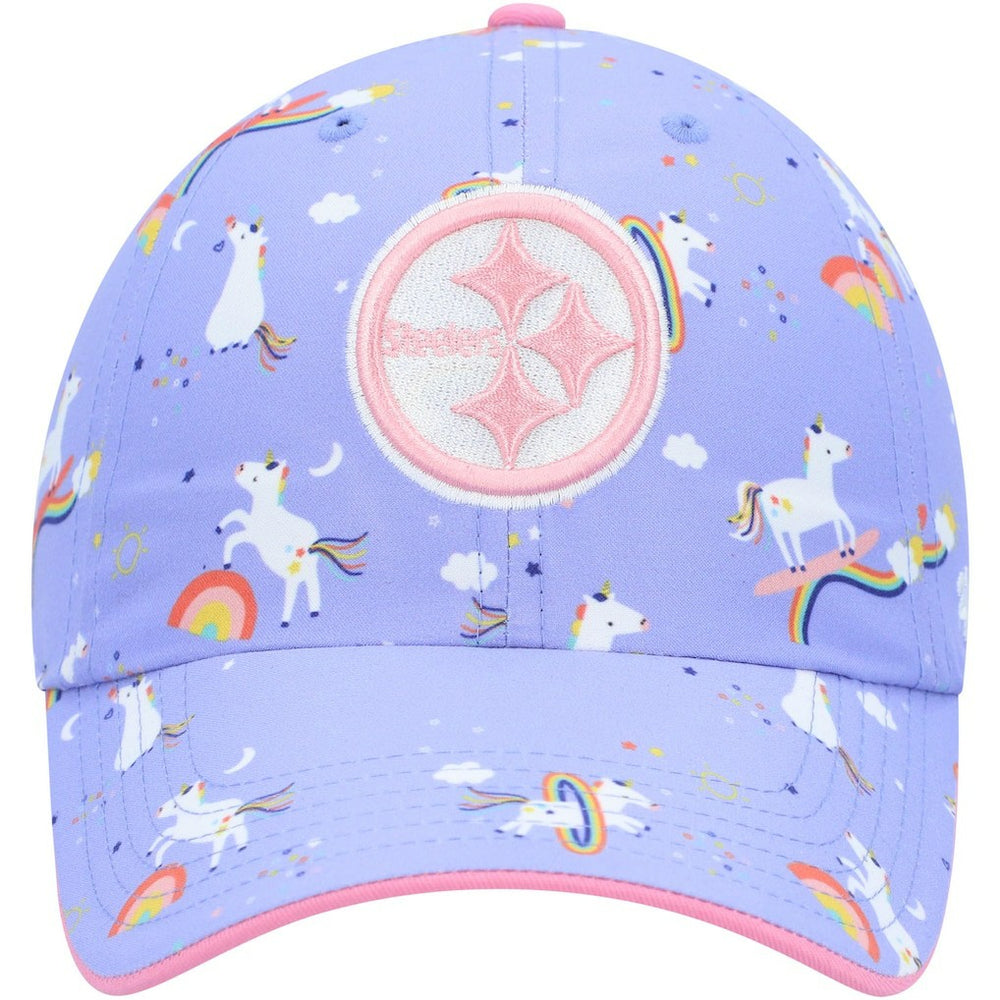 Pittsburgh Steelers '47 Girls Preschool Unicorn Clean Up Adjustable Hat - Purple online