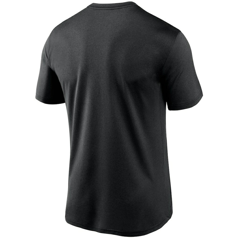 Las Vegas Raiders Logo Essential Legend Performance T-Shirt - Black on sale