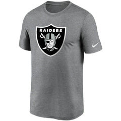Las Vegas Raiders Logo Essential Legend Performance T-Shirt - Heathered Charcoal outlet
