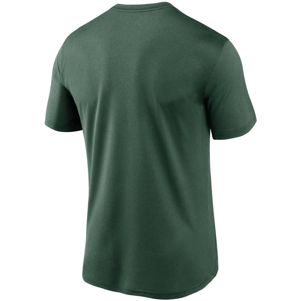Green Bay Packers Logo Essential Legend Performance T-Shirt - Green sale