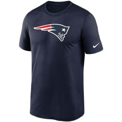 New England Patriots Logo Essential Legend Performance T-Shirt - Navy online