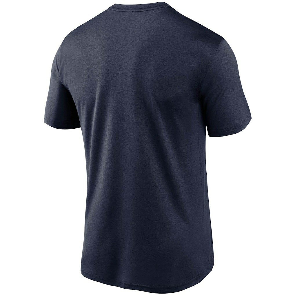 New England Patriots Logo Essential Legend Performance T-Shirt - Navy online