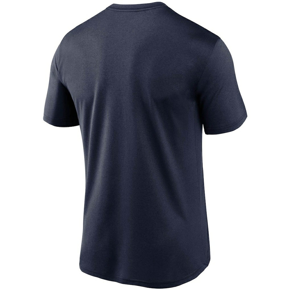 New England Patriots Logo Essential Legend Performance T-Shirt - Navy online
