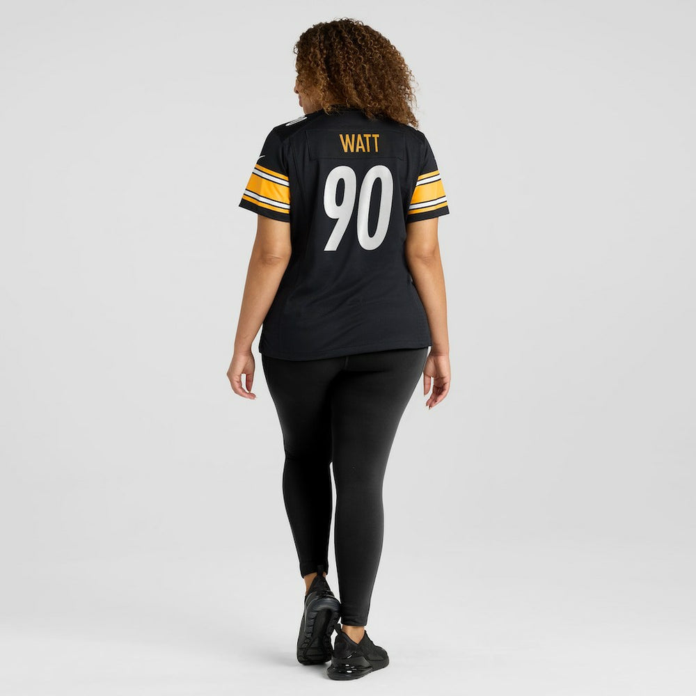 T.J. Watt Pittsburgh Steelers Women's Game Jersey - Black outlet