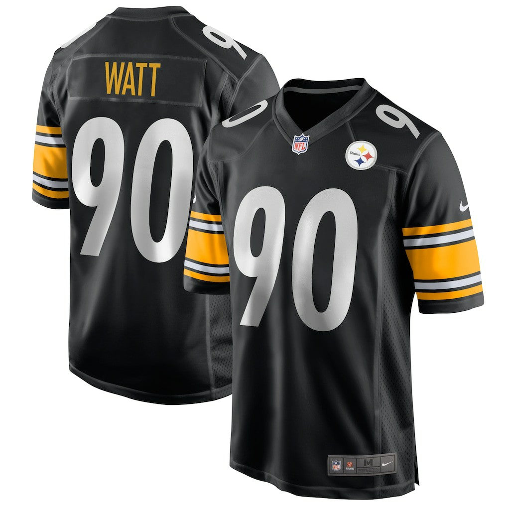 T.J. Watt Pittsburgh Steelers Game Jersey - Black sale
