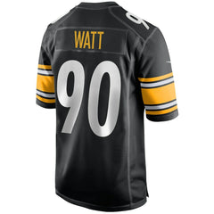 T.J. Watt Pittsburgh Steelers Game Jersey - Black sale