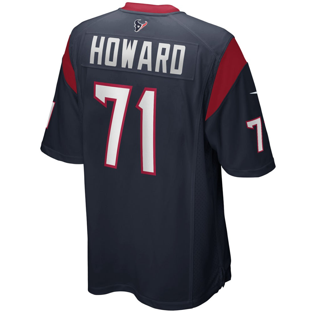 Tytus Howard Houston Texans Game Jersey - Navy on sale