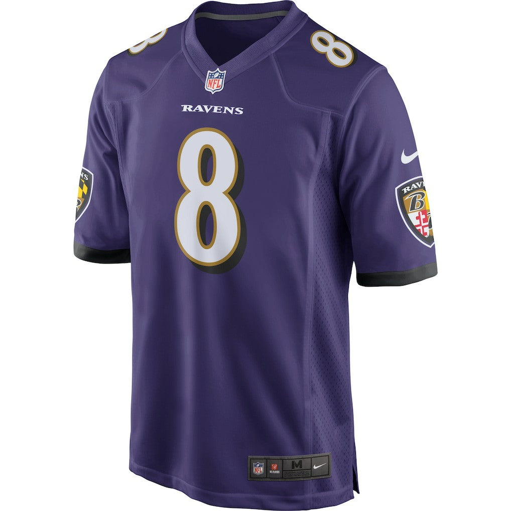 Lamar Jackson Baltimore Ravens Game Jersey - Purple on sale