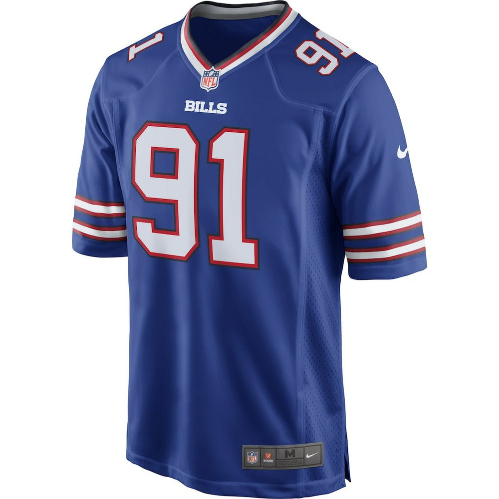 Ed Oliver Buffalo Bills Team Game Player Jersey - Royal on sale