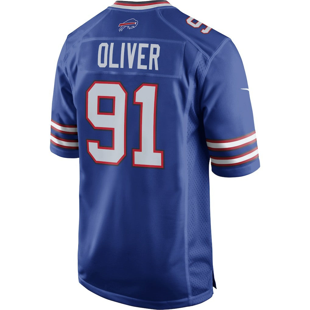Ed Oliver Buffalo Bills Team Game Player Jersey - Royal on sale