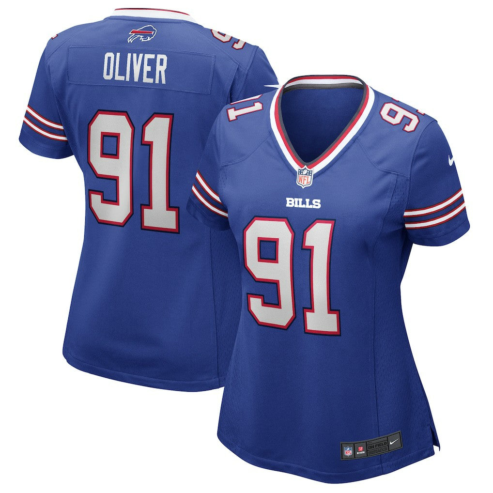 Ed Oliver Buffalo Bills Women's Game Jersey - Royal for sale