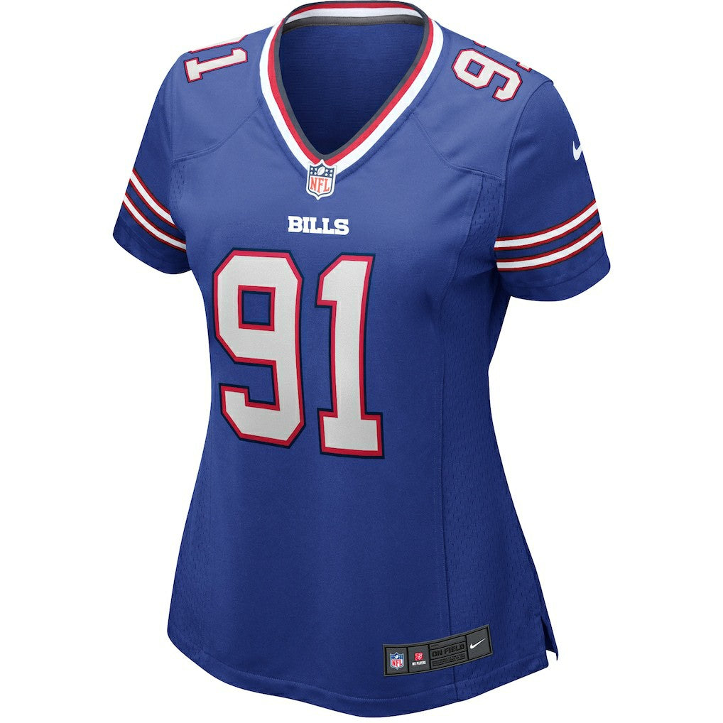 Ed Oliver Buffalo Bills Women's Game Jersey - Royal for sale