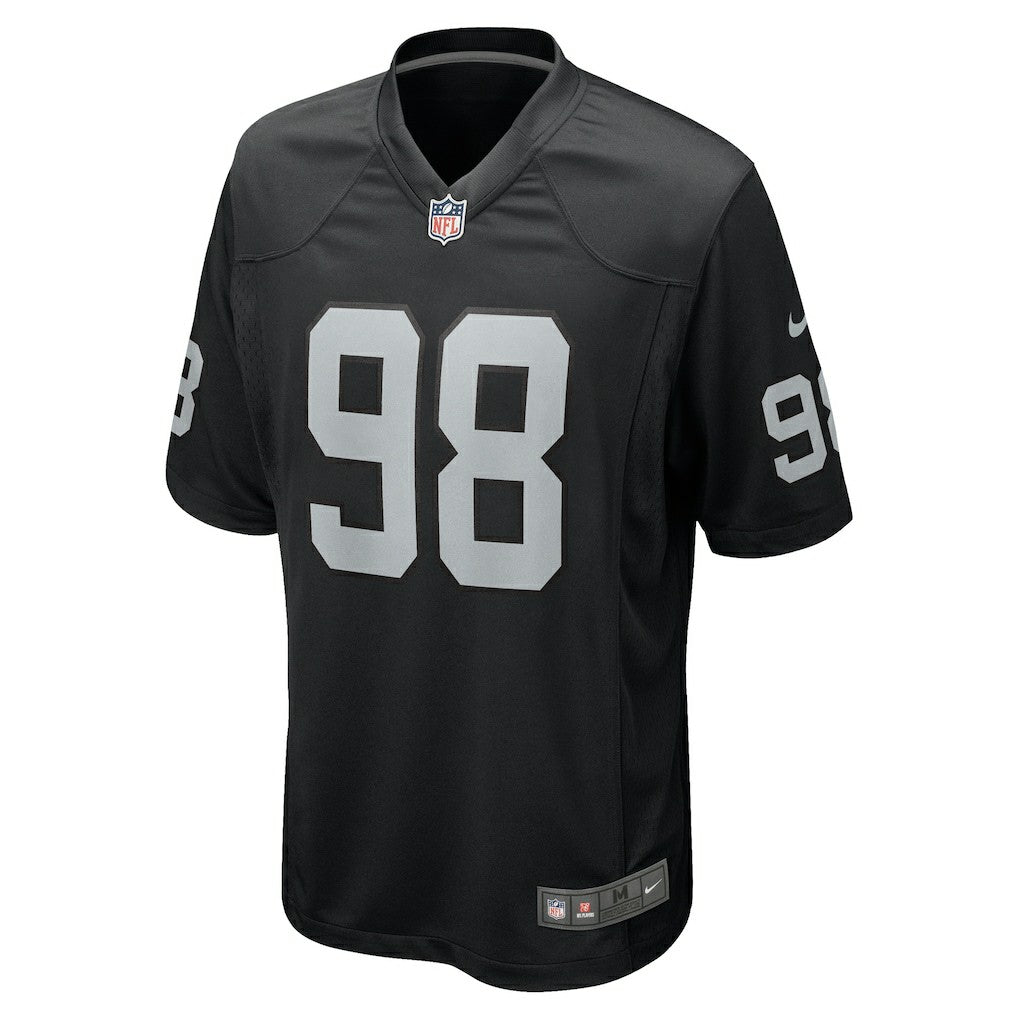 Maxx Crosby Las Vegas Raiders Game Jersey - Black cheap
