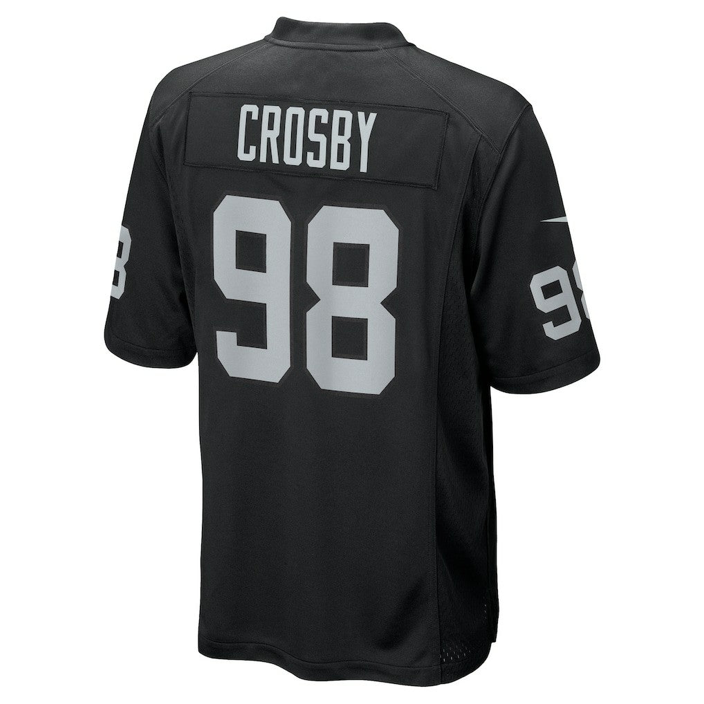 Maxx Crosby Las Vegas Raiders Game Jersey - Black cheap