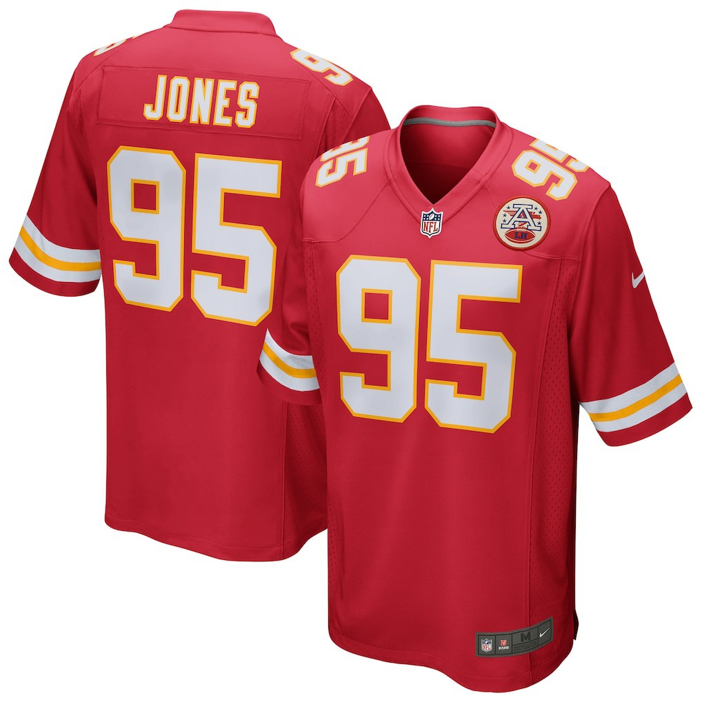 Chris Jones Kansas City Chiefs Game Jersey - Red outlet