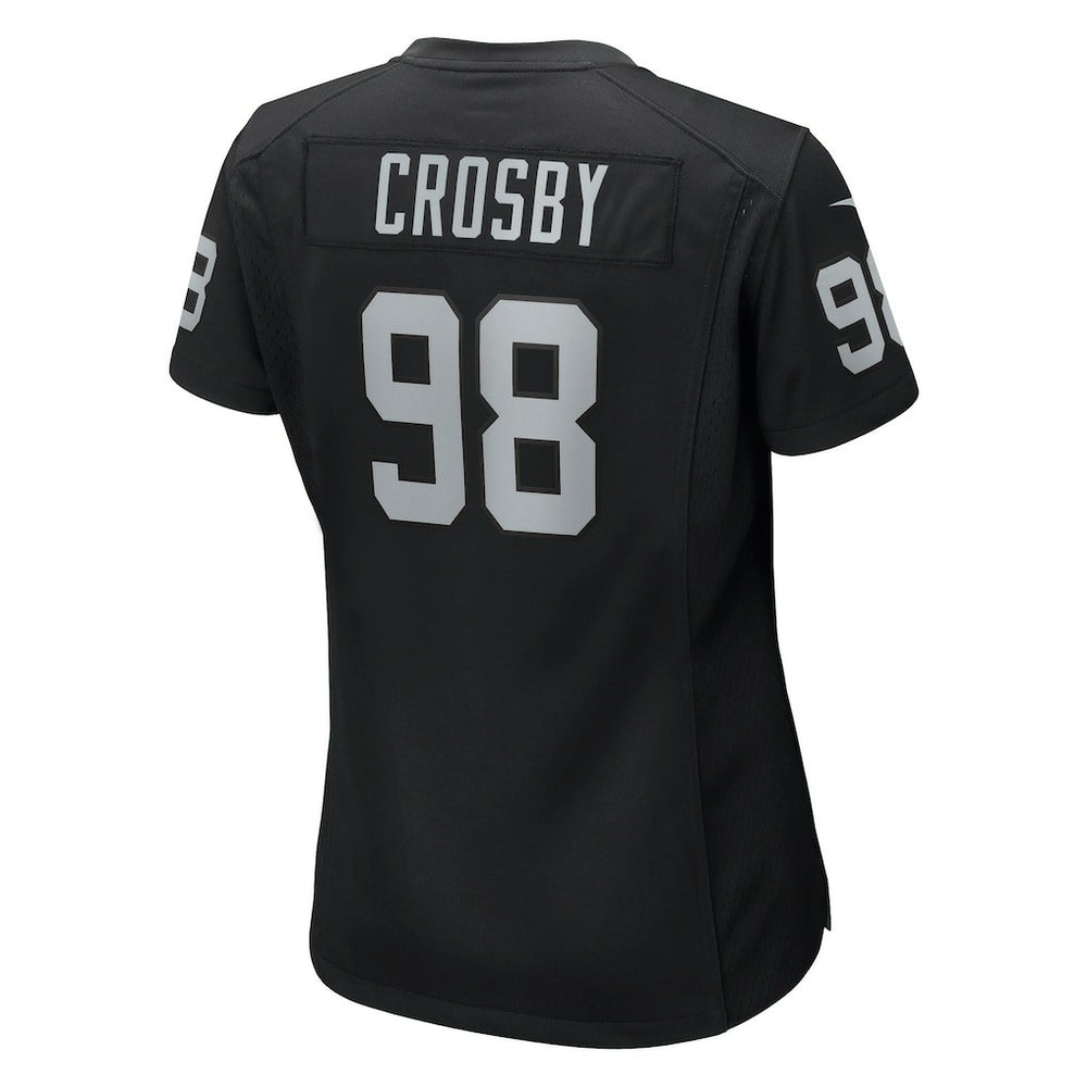 Maxx Crosby Las Vegas Raiders Women's Jersey - Black outlet