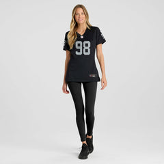 Maxx Crosby Las Vegas Raiders Women's Jersey - Black outlet
